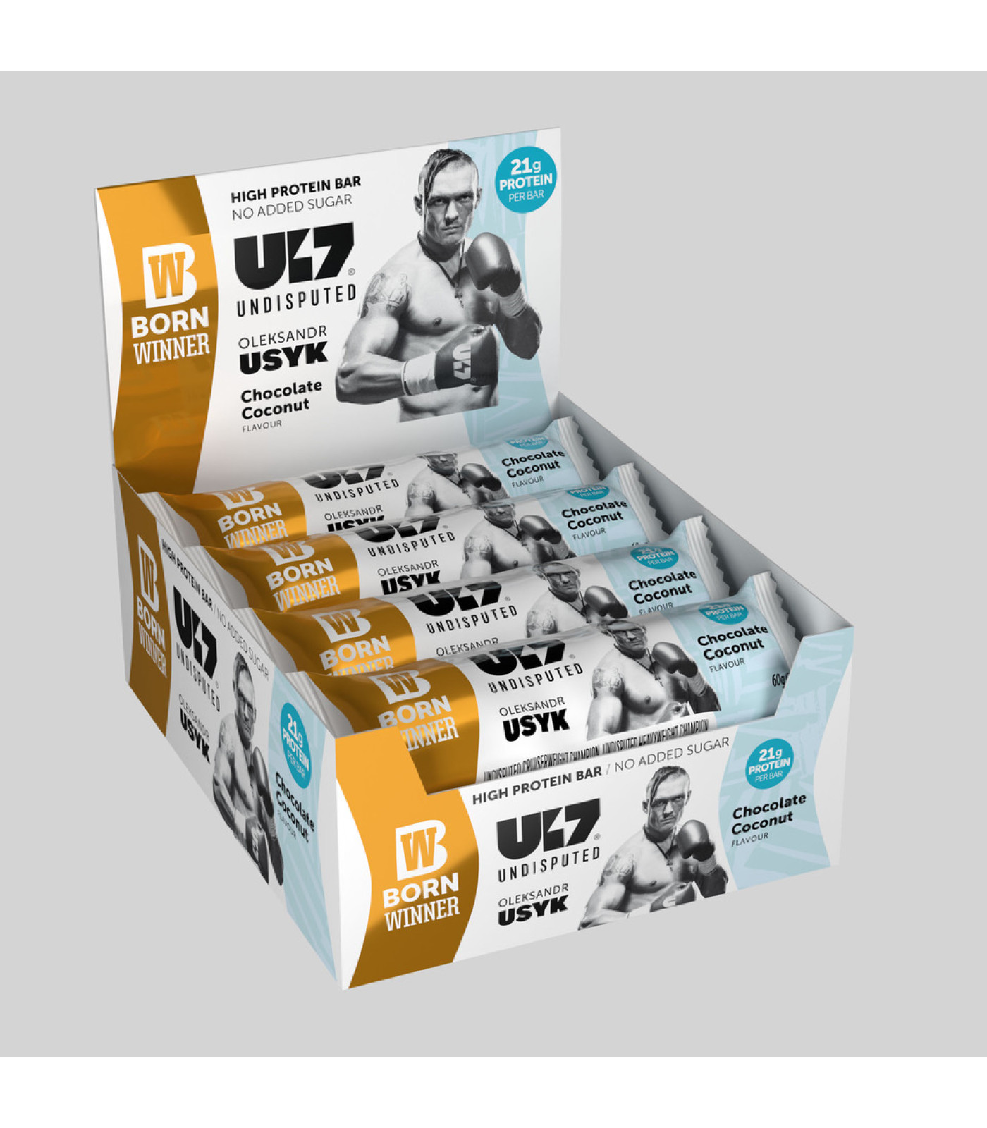 BORN WINNER кутия U17 protein bar Tripple Chocolate /12x60g BORN WINNER кутия U17 protein bar Tripple Chocolate /12x60g